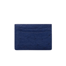Load image into Gallery viewer, Credit Card Holder in Ostrich Blue
