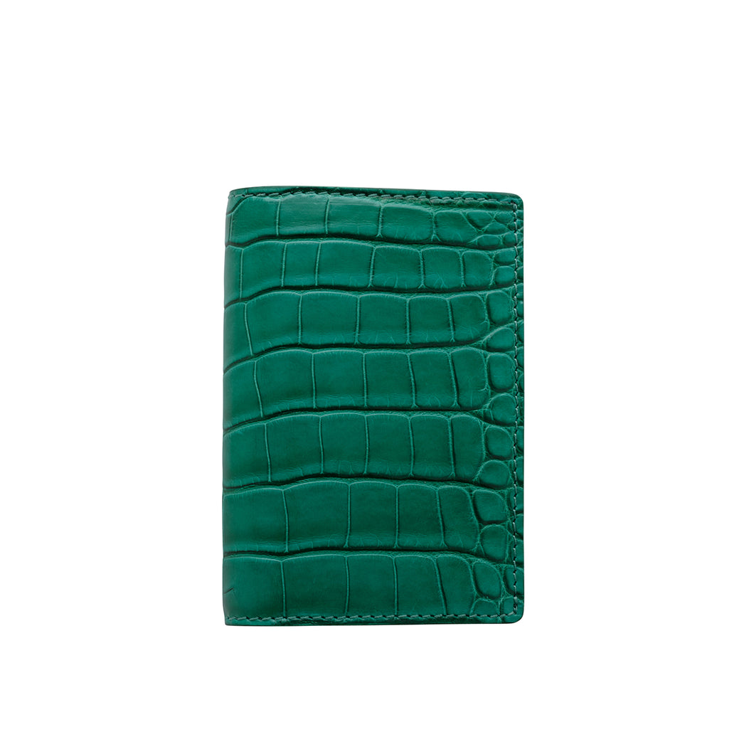 Business Card Holder in Green