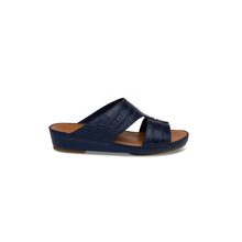 Load image into Gallery viewer, Arabic Sandal Buckle in Navy Blue

